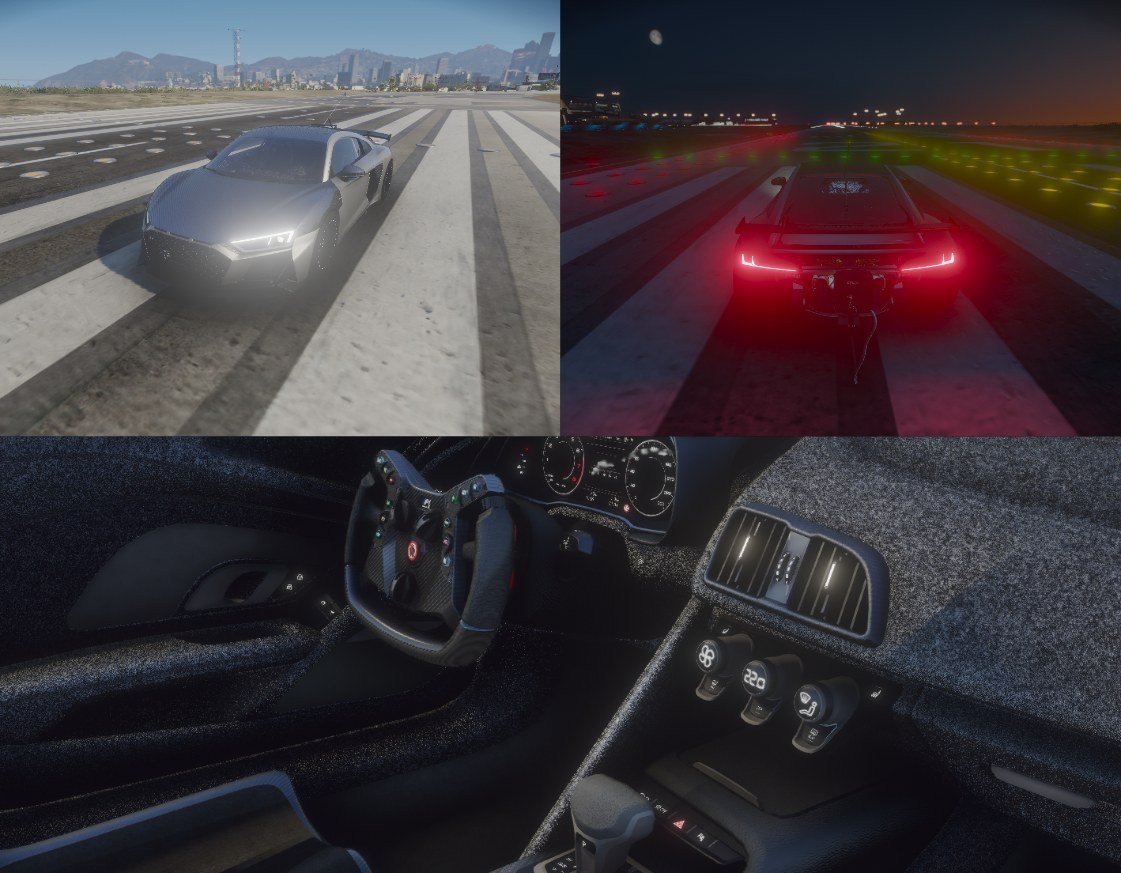 Audi R8 V10 Plus Dragpack