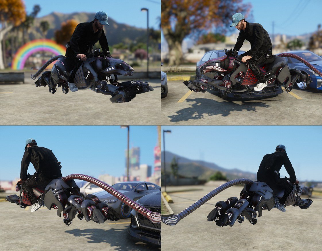 Moto Biomec Nica Xenomorfa