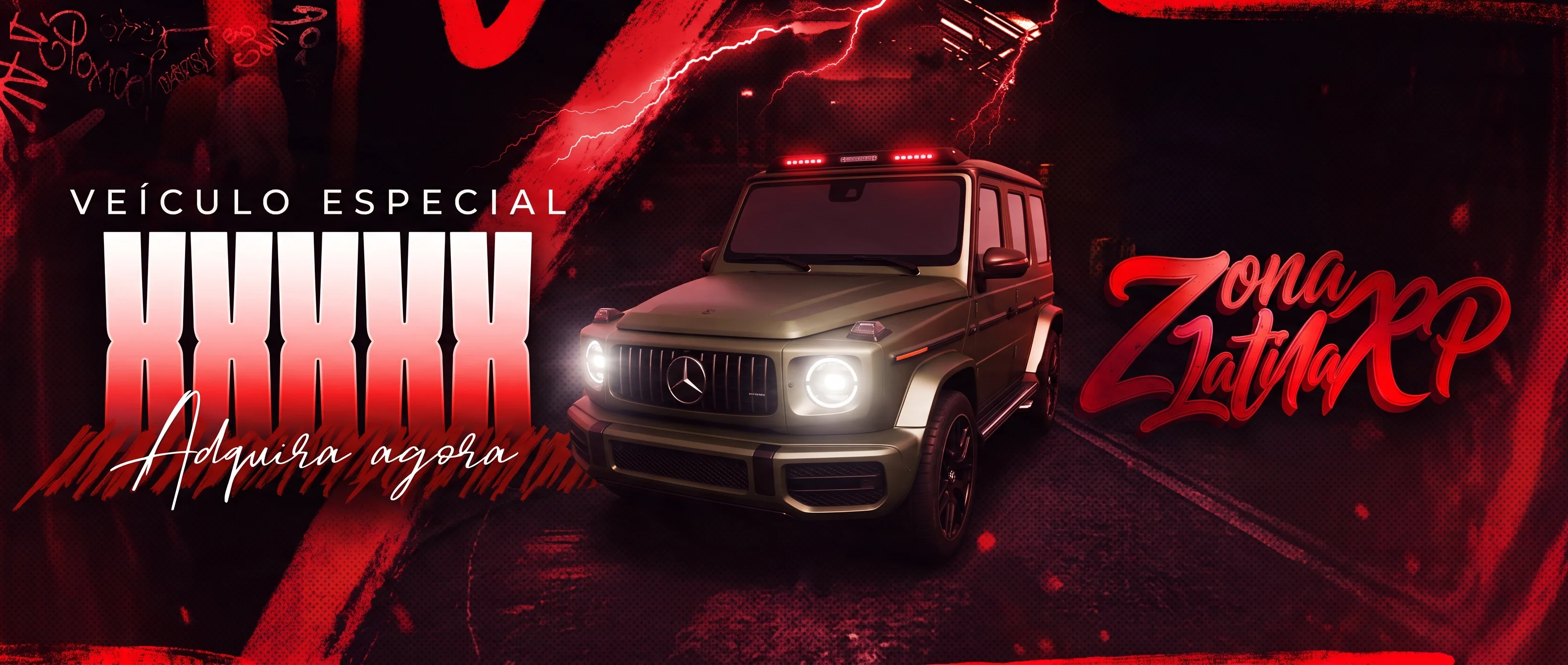 Vehículo especial Mercedes G63 AMG 2025 - Zona Latina RP
